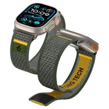 Imagem de Spigen Athlex Air Pulseira para Apple Watch Compatível com Ultra 3/2/1 49mm, Series 11/10 46mm, 9/8/7 45mm, SE3/SE2/SE/6/5/4 44mm, 3/2/1 42mm - Verde Ativo