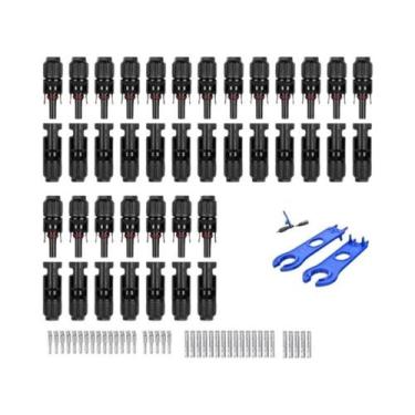 Imagem de Conectores Fotovoltaicos para Painel Solar (10, 20 ou 50 Pares) - 1000