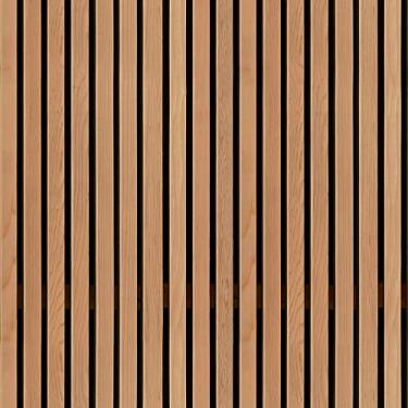 Imagem de Papel De Parede 5m Adesivo Lavável Ripas De Madeira Clara