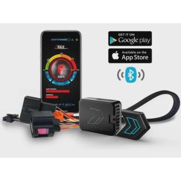 Imagem de Chip Pedal Shiftpower Modulo Acelerador Honda civic G8 2008 até 2011 SP31 + bluetooth app completo novo modo eco lançamento 5.0 + top plug play