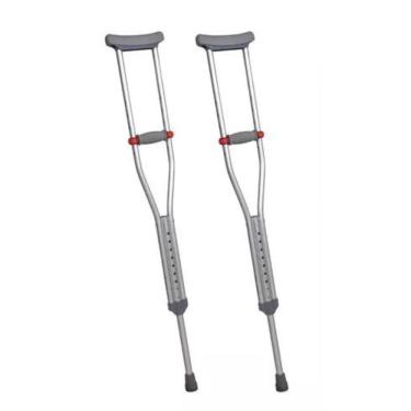 Imagem de Muleta Axilar Ajustável Em Alumínio 130Kg Par Sc601