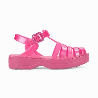 Imagem de Sandália Aranha Feminina Infantil Com Fivela Barbie Trendy - Grendene,