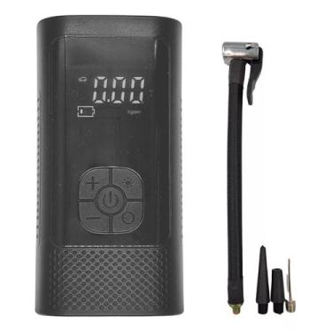 Imagem de Compressor Bomba Ar Calibrador Pneu Digital Carro Moto B-tek