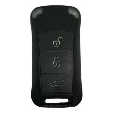 Imagem de Chave Canivete Porsche Cayenne Carcaca Oca 3 Botão - FERREIRA FS