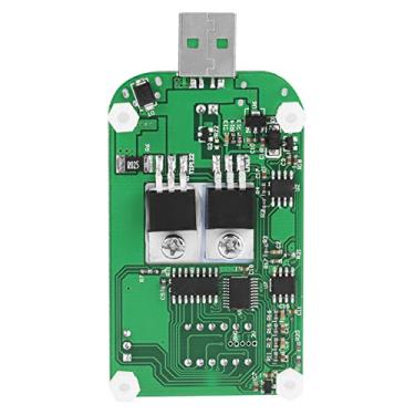 Imagem de Carga Eletrônica de USB Exibição Digital Teste de Bateria Ajustável Medidor de Corrente de Tensão para a Fonte de Alimentação do Carregador Descarga de Longo Prazo