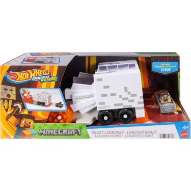 Imagem de Hot Wheels Lançador Ghast RacerVerse Minecraft - JFV71