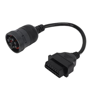 Imagem de Adaptador de interface de diagnóstico de caminhão Vomeko 16 pinos OBD2 Adaptador de 9 pinos Cabo de diagnóstico Automotivo Ferramenta de serviço pesado Rousor 9 pinos para OBD2