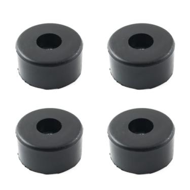 Imagem de ZYAMY 4 peças 192310GS Pé de borracha interna com arruelas de aço inoxidável, gerador de compressor, junta de lavadora de pressão para pés de equipamento de áudio