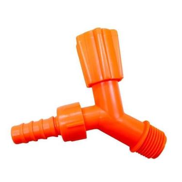 Imagem de Torneira Para Tanque E Jardim Bico 3/4 Laranja - Taivi, Laranja