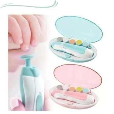 Imagem de Aparador De Unhas Elétrico Lixa Infantil Bebê Feliz - WCAN