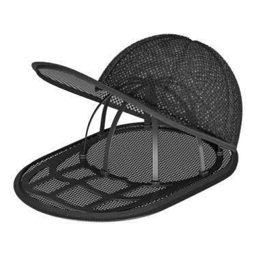 Imagem de ADDUDU Gaiola de lavadora de chapéu, design de fecho de pressão, dobrável e portátil para máquina de lavar e secar na máquina de lavar louça