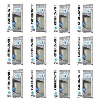 Imagem de Kit 12 Velas Filtro Barro Esterilizante Tripla Ação Stéfani São João -