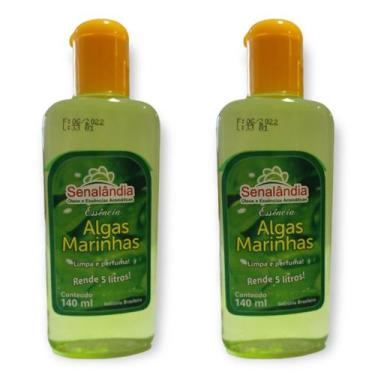 Imagem de 2 Essência Ambiente 140ml Odorizador Limpador Perfumado Concentrado Ch