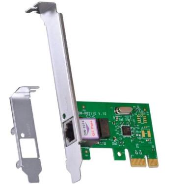 Imagem de Placa de Rede PCI-E Vinik, 10/100/1000, Low Profile, Padrão RJ45 - PRV
