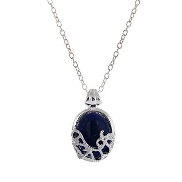 Imagem de LUREME The Vampire Diaries Daywalking Katherine Necklace Pendant Charm Necklace-Royal Blue (01003590)