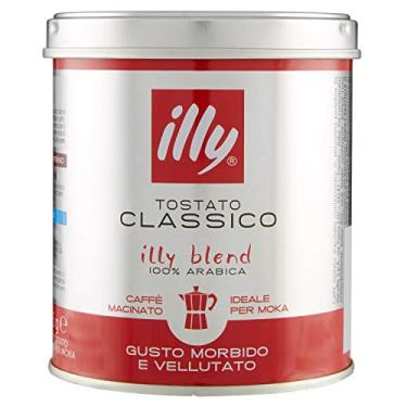Imagem de Illy Café Torrado e Moido Clássico Para Cafeteiras Moka - 125g