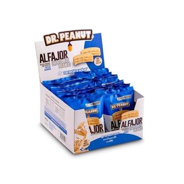 Imagem de Dr Peanut Alfajor Dr. Peanut (Display 12 Unid. 55G) Chocolate Branco