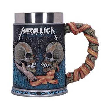 Imagem de Nemesis Now Regata Metallica Sad But True Oficialmente Licenciada 15,5 cm, Azul