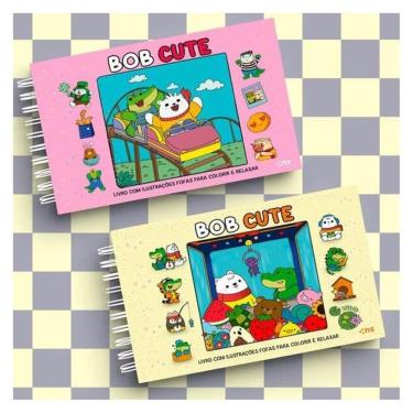 Imagem de Kit Bob Cute – Capa Dura Amarelo + Capa Dura Rosa