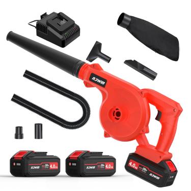 Imagem de NAWIN Kit Mini Soprador Elétrico, Folha Com Bateria E Carregador, 20 V Portátil Leve Para Gramado, De Folhas Compacto, Aspirador Pó Carro, Saco Sem Fio Neve