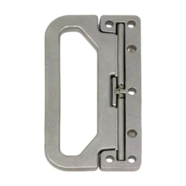 Imagem de Wswqop Puxador de caixa industrial com alça de, ferragem resistente ao desgaste, alças de anel de aço inoxidável, alças com mola para caixas