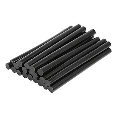 Imagem de X AUTOHAUX 20 bastões de cola quente de 7 mm x 100 mm, carroceria automática, reparo de amassados sem pintura, preto para carro