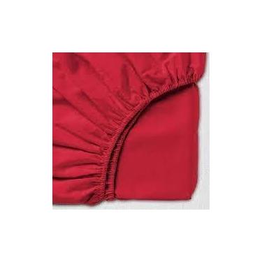 Imagem de LENÇOL COM ELASTICO AVULSO MICROPERCAL 400 FIOS ALGODÃO(vermelho,CASAL PADRÃO)