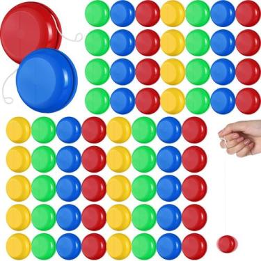 Imagem de Mini Yo Yo Junkin 200 unidades de cores variadas para adolescentes e a