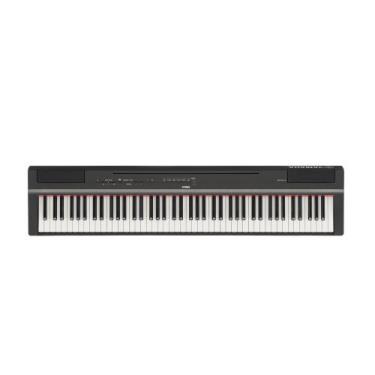 Imagem de Piano Yamaha P-125 A - Preto - 88 teclas - com Fonte 110/220V