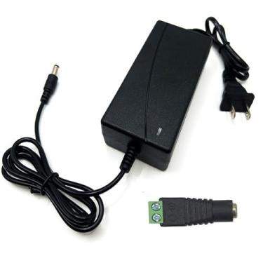 Imagem de HAASHADA Fonte De Alimentação, Transformadores 24 V, Adaptador Alimentação Led Ca 100-240 V Para Cc 12 A, Máx. 288 Watts, Luzes Corda Neon, Projeto Computador, Gravador, Tela Tv