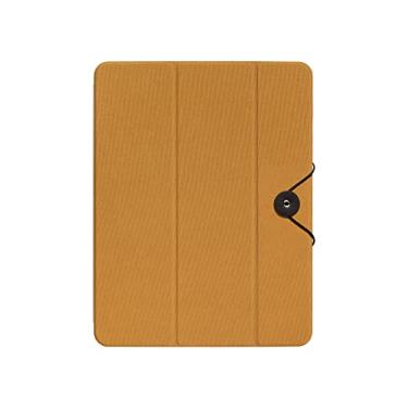Imagem de Native Union W.F.A iPad Folio – Suporte minimalista dobrável e capa feita de materiais reciclados compatíveis com iPad Pro de 11 polegadas, iPad Air de 11 polegadas com fácil fixação magnética, design de botão e corda – Kraft