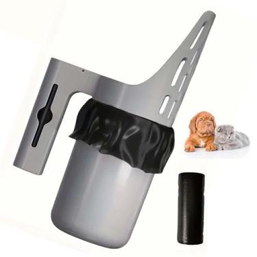 Imagem de Coletor de Fezes Coco Gato Cao Cachorro Pet Pa Higienica Saquinho Anim