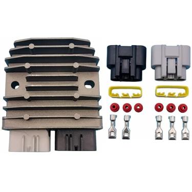 Imagem de Tuzliufi Retificador regulador de tensão para Triumph Rocket III 2300 Speed Triple 1050 Street Triple 675 Thunderbird 1600 Tiger 800 1050 T1300470 T1300675 2005-2017 Z1292