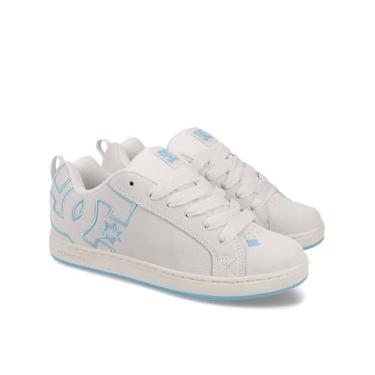 Imagem de DC Shoes Court Graffik Sd feminino, Branco/Azul, 38