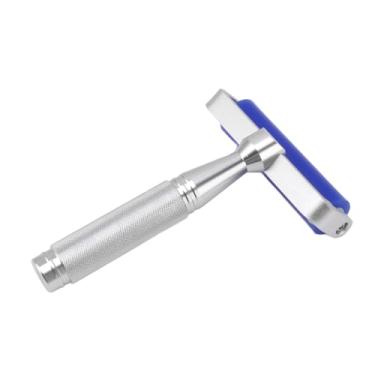 Imagem de Aramox Rolo Manual de Silicone de Alta Resiliência, Alavanca de Liga de Alumínio Ideal para Limpar a Oficina de Cabelo e Uso da Cozinha (4in)