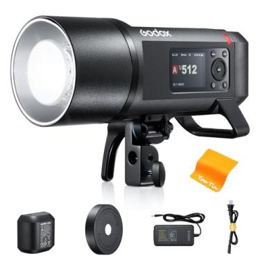 Imagem de GODOX Ad600 Pro Ii Luz Estroboscópica Para Fotografia, Flash Monolight Ad600Pro 600Ws Estúdio Externo, Sistema Sem Fio Ttl 2.4G, Modelagem Led Bicolor De 40W Compatível Com Canon, Nikon, Sony, Olymp