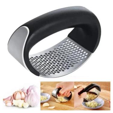 Imagem de Espremedor de Alho Reforçado Ergônomico Cozinha Manual - Amassador de 
