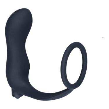 Imagem de Estimulador Massageador Vibrador De Próstata Com Vibro E Anel Peniano Masturbador Masculino