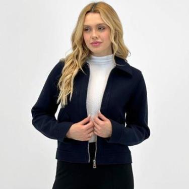 Imagem de Casaco Facinelli Curto em Lã Batida Feminino-Feminino