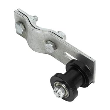 Imagem de Slider de Correntes de Rolos de Ajustador de Serviço Pesado Branco para 49cc, 66cc, 80cc Motores de Bicicleta (Preto)