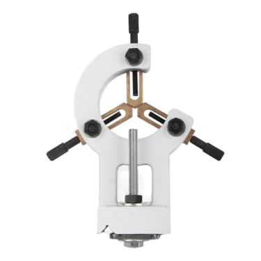 Imagem de Estabilizador de metal fixo de descanso estável para mini máquina de torno WM-210, estrutura central e suporte de ferramentas - liga de alumínio, ferro, cobre - compatibilidade de 20 x 40 cm