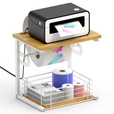 Imagem de Porta-etiquetas Alytree para rolos e etiquetas dobráveis em leque