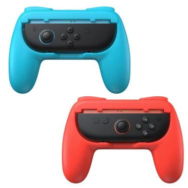 Imagem de Grips FASTSNAIL para Nintendo Switch 2 (2025) Joy-Con 2 vermelho/azul