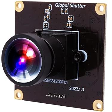 Imagem de Wecamera_usb módulo de câmera USB de obturador global de alta velocidade para computador 1080p mini placa de webcam quadro alto 90fps Web PC placa de câmera para laptop Raspberry Pi (lente sem