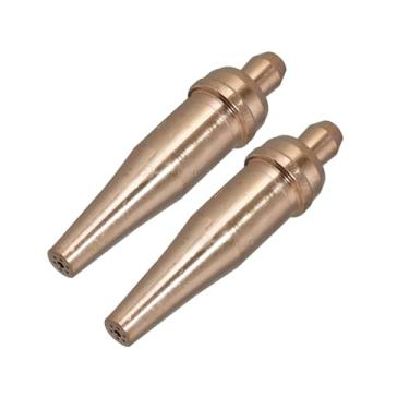Imagem de RIVERWELD Pontas de corte de acetileno 1-101 tamanho 3 e 3-1-101 para maçarico cortador de oxigênio oxicombustível estilo Victor-Style feito de cobre PK2