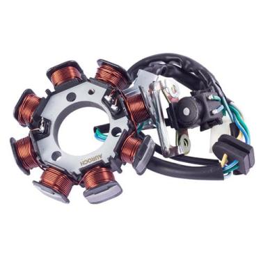 Imagem de Estator do Magneto p/ Moto NXR 125 Bros 2003 a 2005 - Dominator