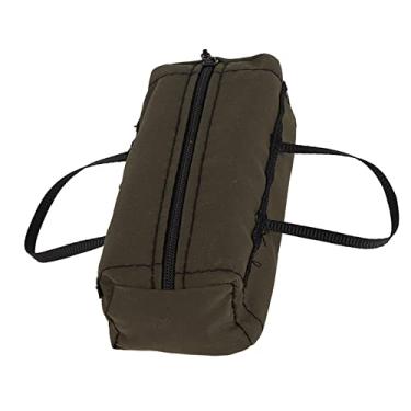 Imagem de Generic Bagagem de Bagagem RC, Barragem Fina Robusta Resistente a Desgaste RC 1/10 Mini - Realista para Decoração (Verde escuro)