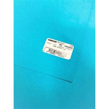 Imagem de Papel vivaldi 180g Canson azul turquesa 50X65cm
