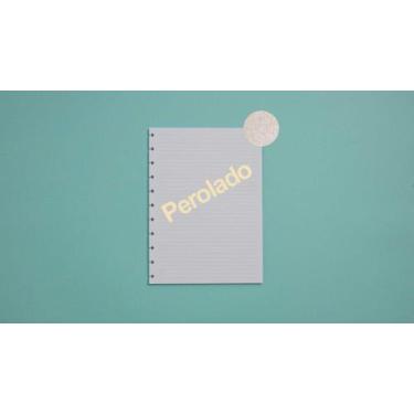 Imagem de Refil Caderno Inteligente Perolado Grande Pautado 100g UN PM - Papelar