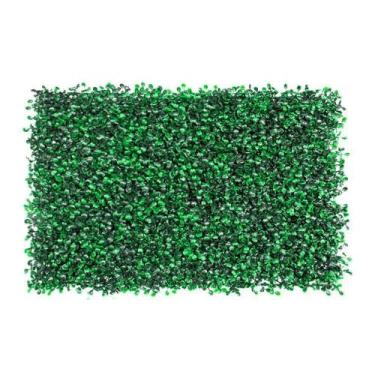Imagem de Kit 20 Placas Buchinho Artificial 60X40Cm Jardim Vertical - Velve
